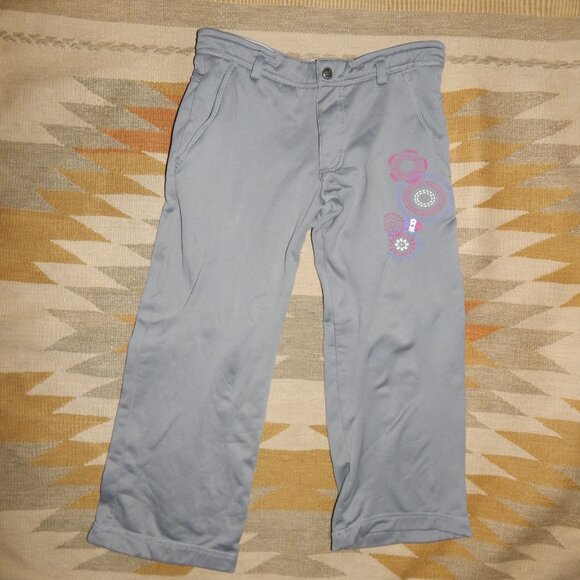 686 Girls Youth L Smarty Evolution Fuchsia & Gray Winter Snow Pants - Picture 6 of 11
